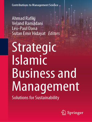 cover image of Strategic Islamic Business and Management